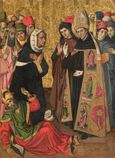 Saint Augustine Disputing with the Heretics by Vergós Group